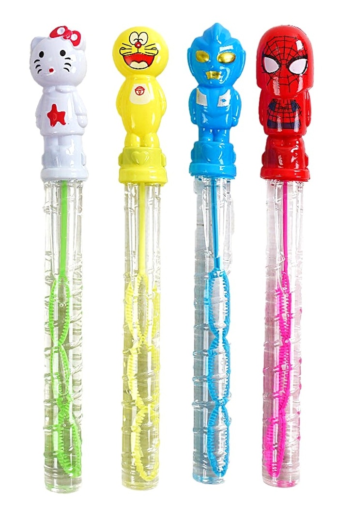 Мильні бульбашки TC 74126 , "WToys", ЦІНА ЗА 1 ШТУКУ, герої, висота 25 см, в коробці