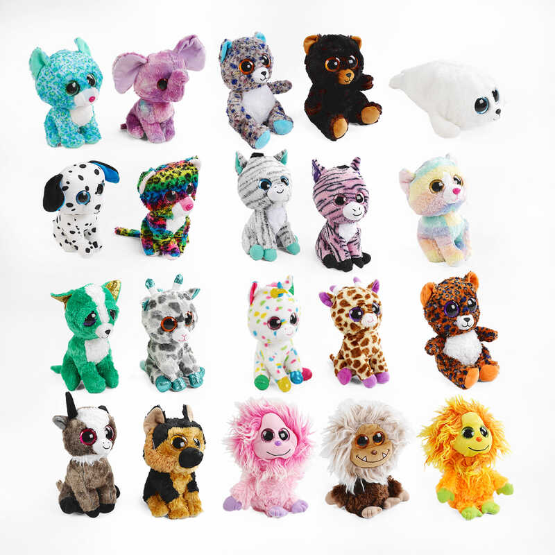 М'яка іграшка M 15170 (240) ВИДАЄТЬСЯ ТІЛЬКИ МІКС ВИДІВ, "Окастики", 19 см