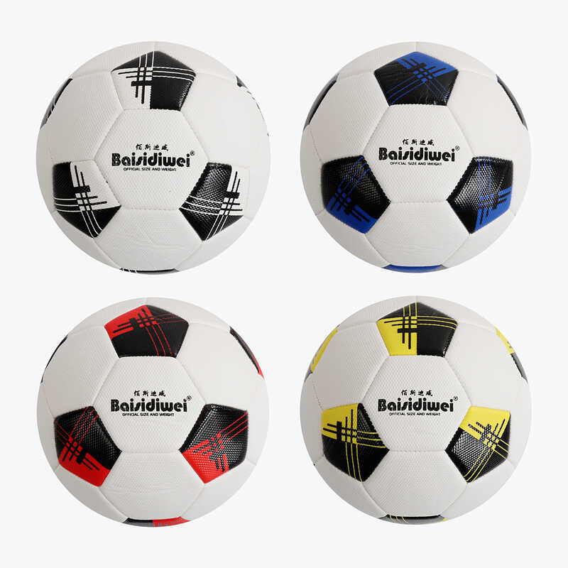 М`яч футбольний C 70438 (60) вага 400-420 грамів, матеріал PU, балон гумовий, розмір №5, ВИДАЄТЬСЯ ТІЛЬКИ МІКС ВИДІВ