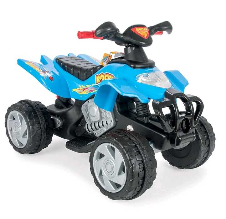 Дитячий електроквадроцикл 05-229 (1) СИНІЙ, акумулятор 6V, "Pilsan"