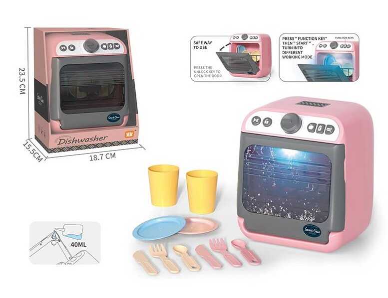 Посудомийка LD 886 B (24), звук, підсвітка, посуд, в коробці