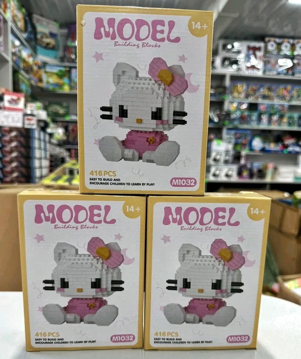 Конструктор "Hello Kitty" M1032 , 416 дет. , коробка