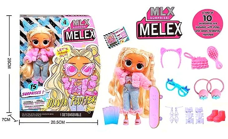 Лялька 881-4 , 16 см, герої «LOL»  , шарнірні суглоби, аксесуари, взуття, в коробці