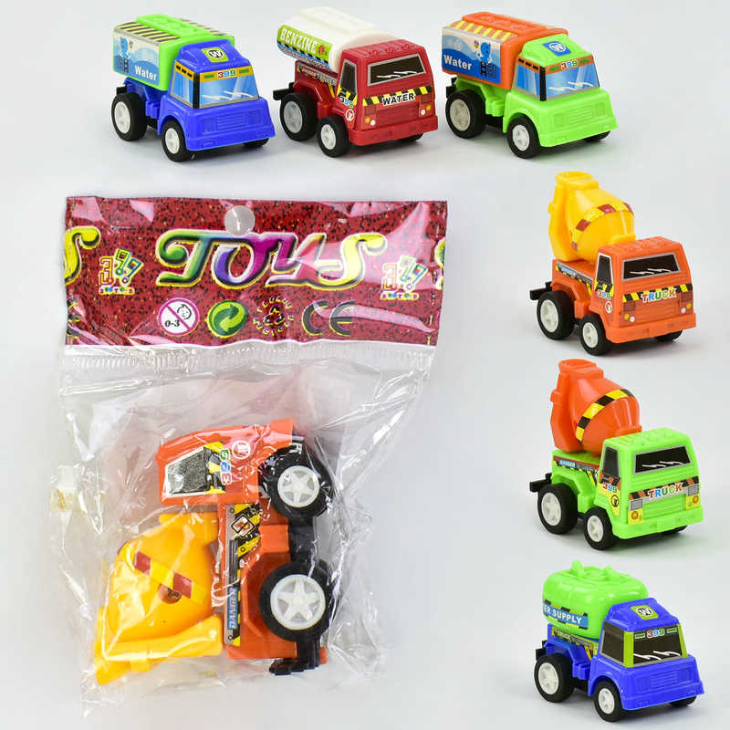 Машинка 399-261 (2400/2) 1шт в пакеті, 6 видів