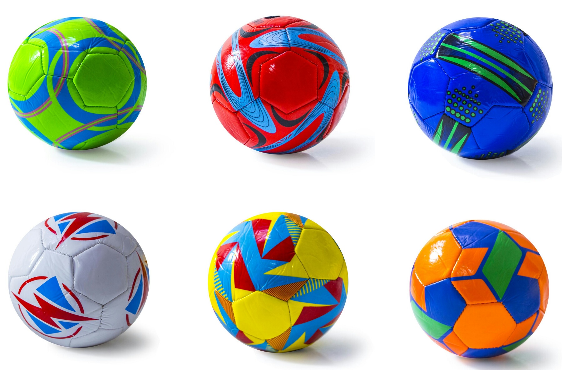 М`яч футбольний 7016 , міні , РОЗМІР №2, «Мікс» , матеріал PVC, 95-100 грамів, балон гумовий, 5 видів, МІКС ВИДІВ