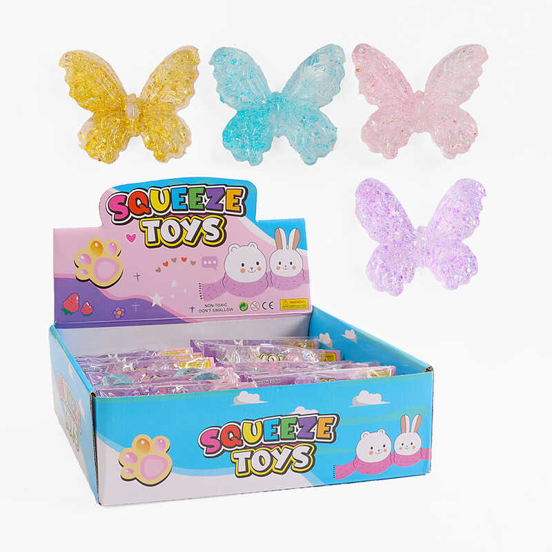 Гра антистрес C 72367 (24) ЦІНА ЗА 16 ШТУК В БЛОЦІ, “Метелик”, в коробці