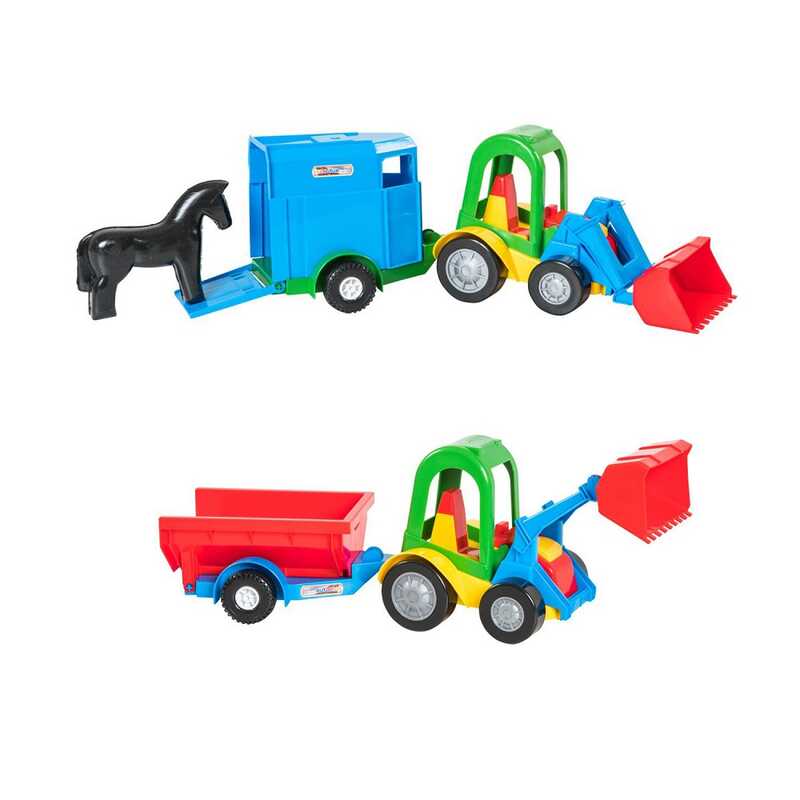 гр Трактор з причепом 39229 (12) "Tigres"