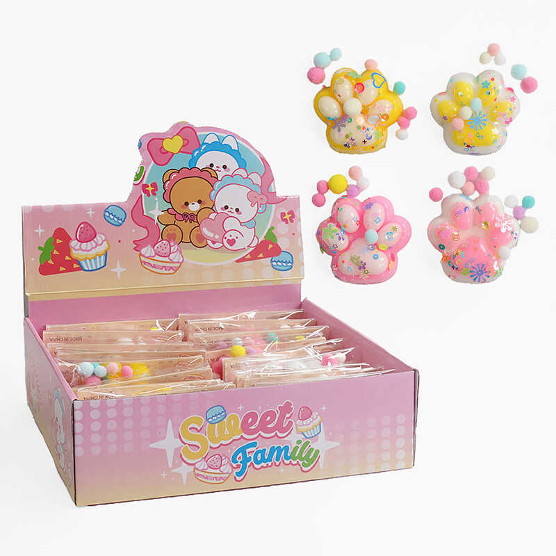 Гра антистрес C 70855 (24) ЦІНА ЗА 16 ШТУК В БЛОЦІ, “Лапка”, в коробці