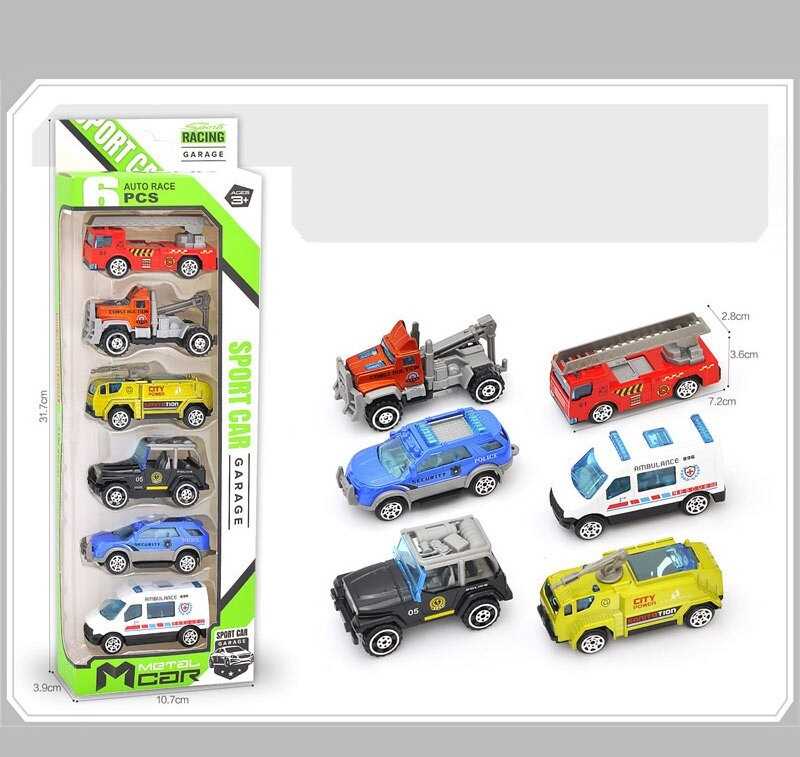 Набір машин XL 31506 A (120/2) в коробці