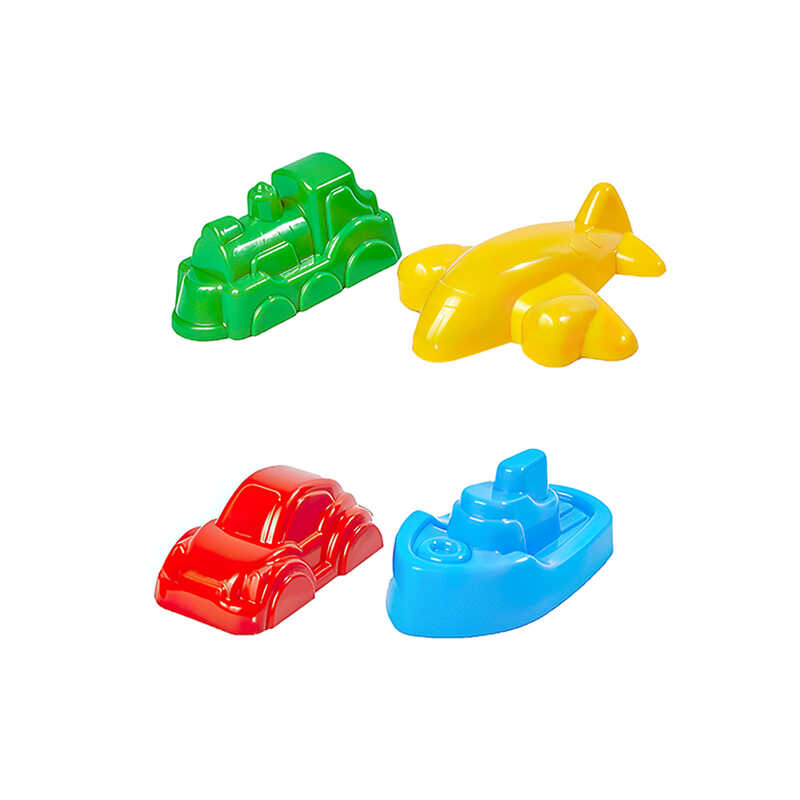 гр Формочка для піску 2797 (288) "Technok Toys", "Транспорт", 4 види, 10см