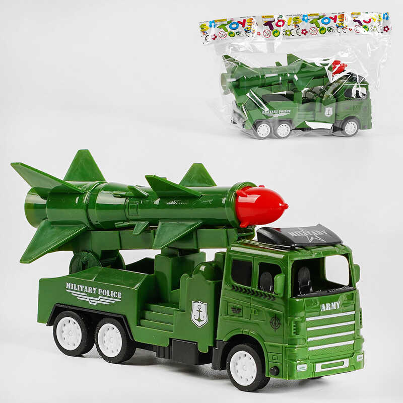 Машинка K 188-15 C (288/2) "Військова техніка", інерція, в пакеті