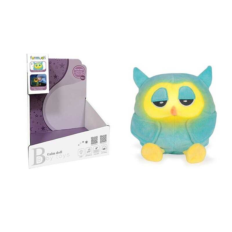 Нічник FM 999-28 (48) знімний блок, підсвічування, колискові мелодії, в коробці