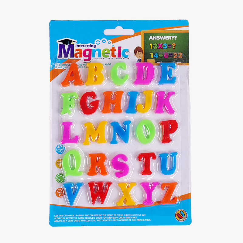 Набір магнітів MX 001 (500/2) “Англійська абетка”, 26 літер, на листі