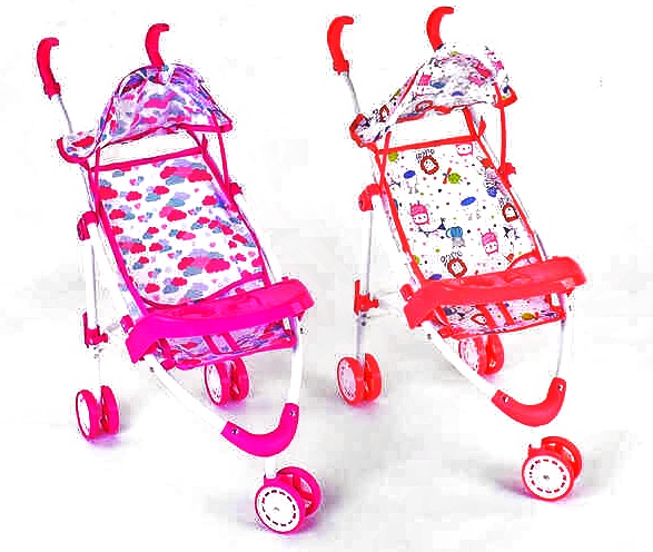 Візок для ляльок 2025 , зі знімною стільницею , мікс , пакет