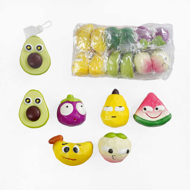 Антистрес-сквіш C 70625 (50) ЦІНА ЗА 12 ШТУК В УПАКОВЦІ, ароматизований, в пакеті