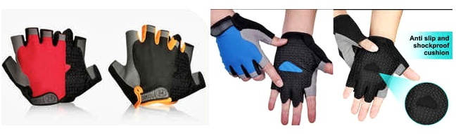 «Рукавички велосипедні C 64370 L , без пальців, силіконовий малюнок, розмір L (21-22 см), ВИДАЄТЬСЯ ТІЛЬКИ МІКС ВИДІВ