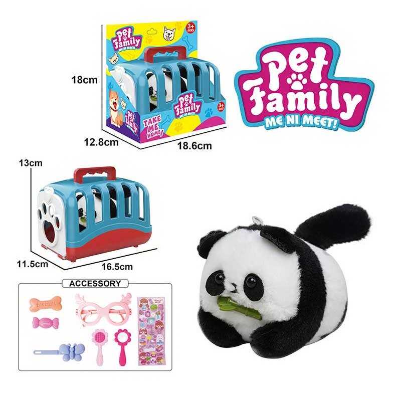 Улюбленець CH 6031 B (96/2) заводний механізм, пискавка, аксесуари, окуляри, наліпки, переноска, в боксі