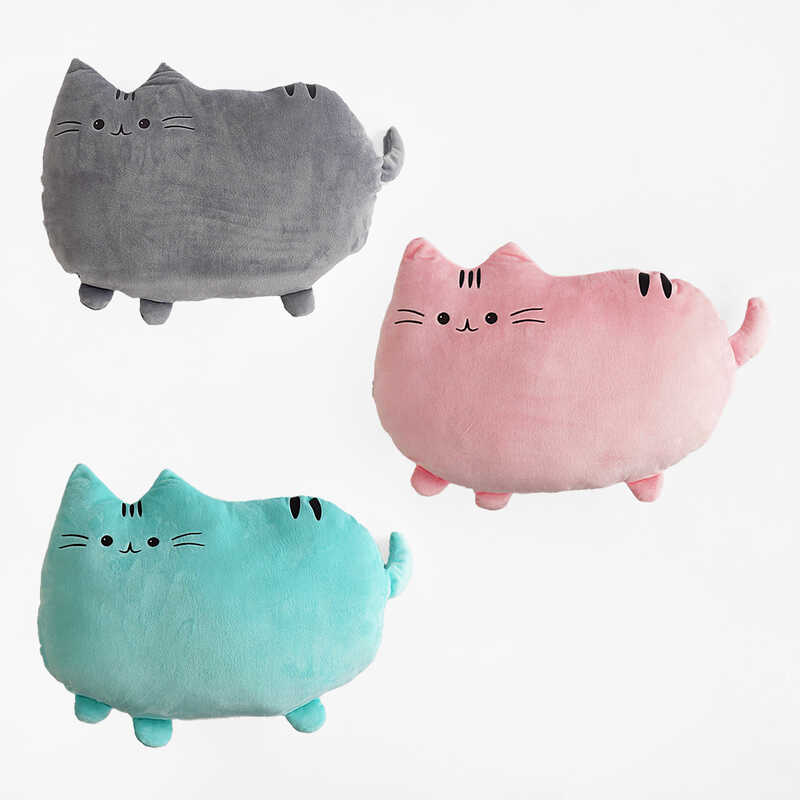 гр М’яка іграшка "Кіт-Пушин" П34152 (1) 3 кольори, довжина 45см, ВИДАЄТЬСЯ МІКС ВИДІВ