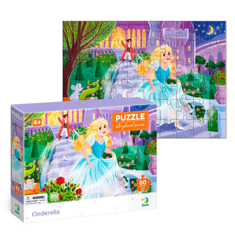 гр Пазл "Попелюшка"  300713 (48) "DoDo", 60 елементів, пазл 23х32 см, в коробці