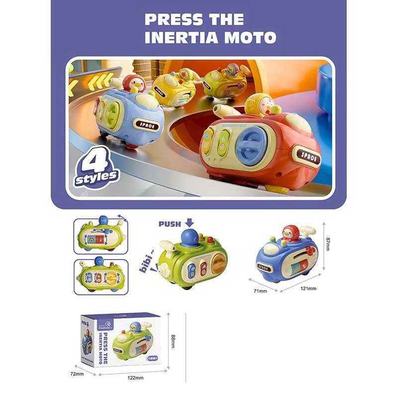 Машинка логічна LZ 015-1 (240/2) 2 види, інерційний механізм, кнопки, ролик, в коробці