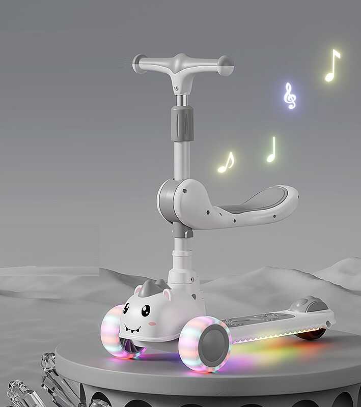 Самокат триколісний з сидінням "Skyper" S-2517-80