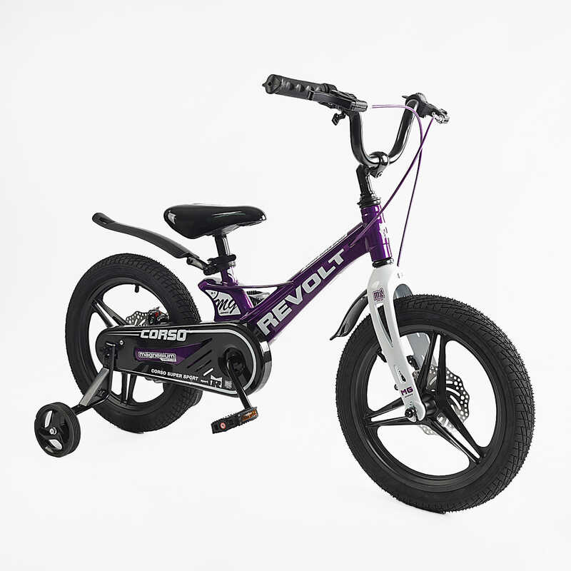 Велосипед 16" дюймів 2-х колісний Corso «REVOLT» MG-16321