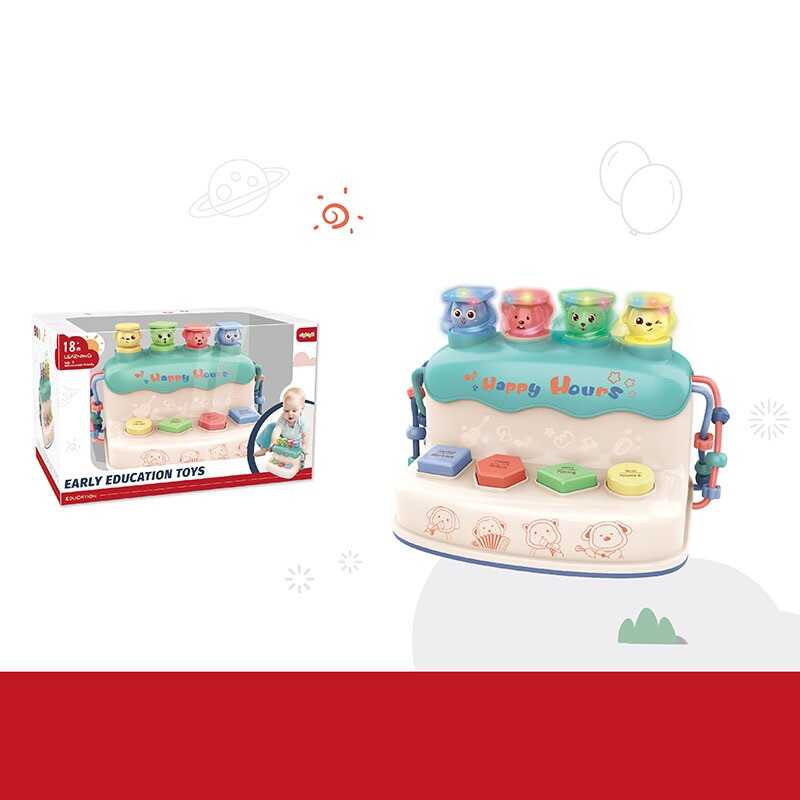 Музична гра 668-21 (24) підсвічування, піаніно, мелодії, історії англійською, пісні, інтерактивна гра, в коробці