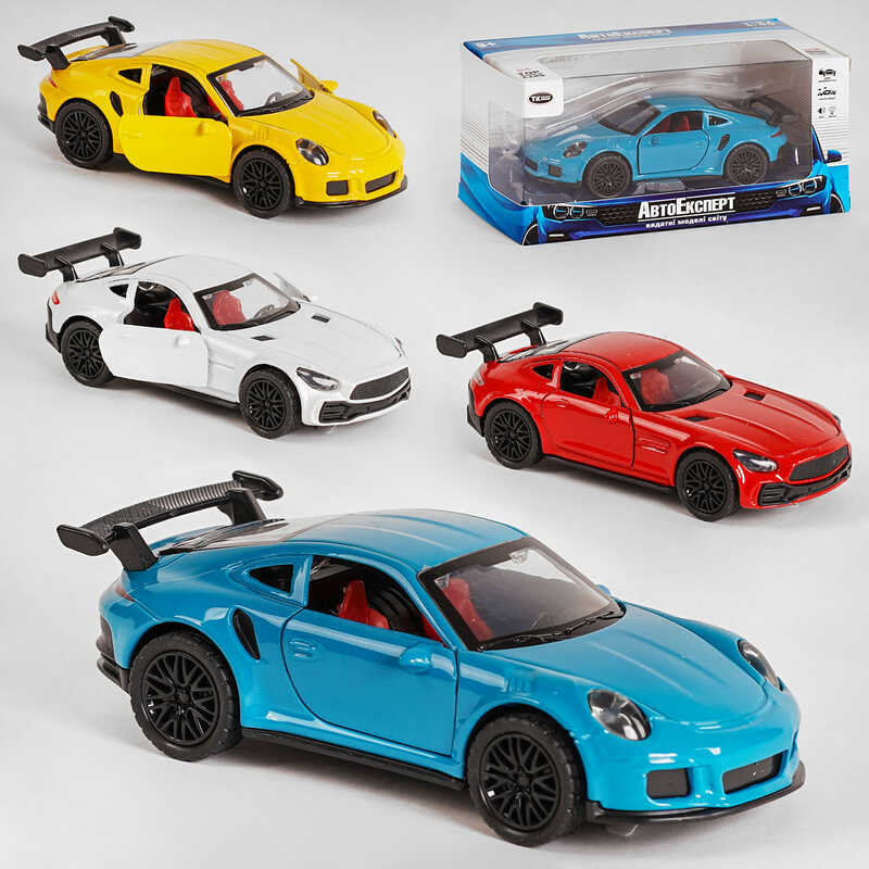 Машинка MG - 10253 (120/2) "Авто Експерт", 4 види, 1:36, світло, звук, інерція, в коробці ВИДАЄТЬСЯ МІКС ВИДІВ