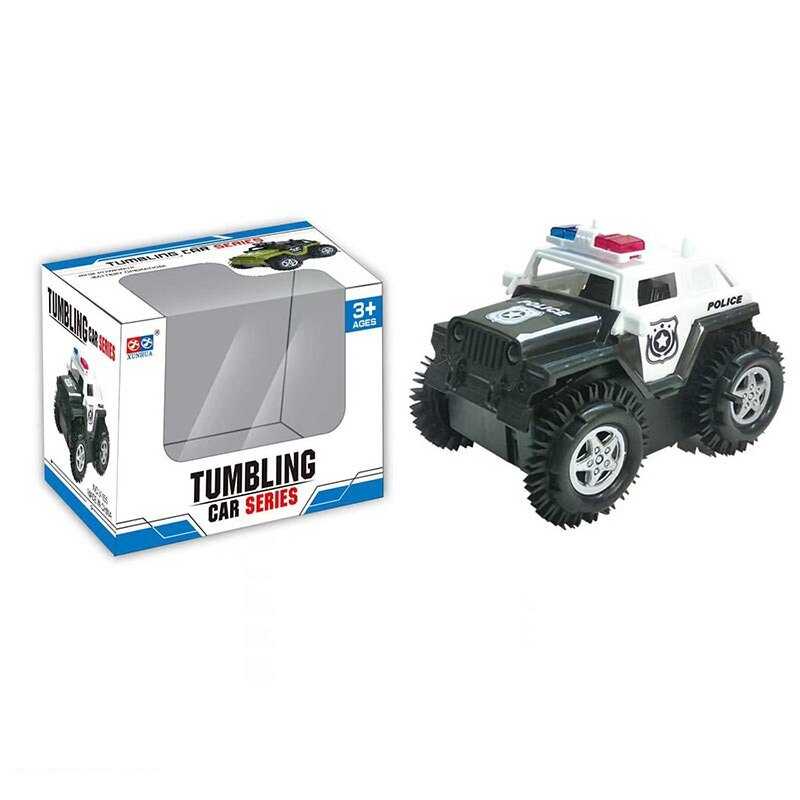 Перевертиш V 155 (240/2) на батарейках, перевертається, "Поліцейська машина", в коробці