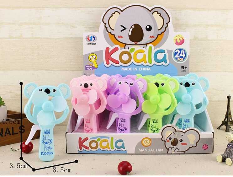 Набір вентиляторів SQ 621 (24) ЦІНА ЗА 24 ШТУКИ В БЛОЦІ, “Коала”, механічний принцип роботи, в коробці