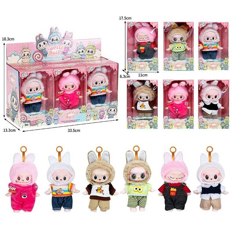 Герой JZ 773 A10 (40/2) ЦІНА ЗА 6 ШТУК В БЛОЦІ, висота 13 см, брелки, рухливі кінцівки та голова, знімний одяг, карабін, в коробці