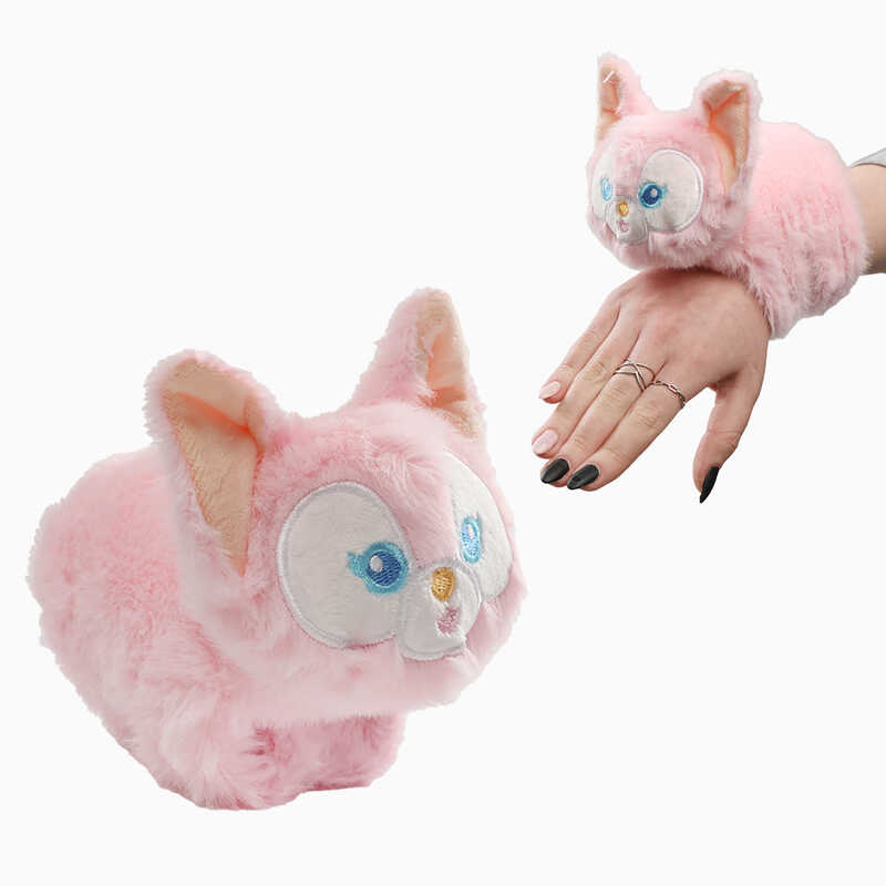 М’яка іграшка-браслет на руку M 17691 (300) “Звірятко”