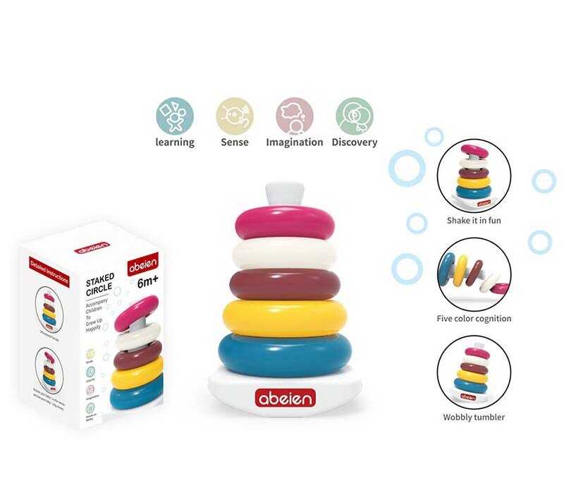 Пірамідка 52042 (84) 5 кілець, в коробці