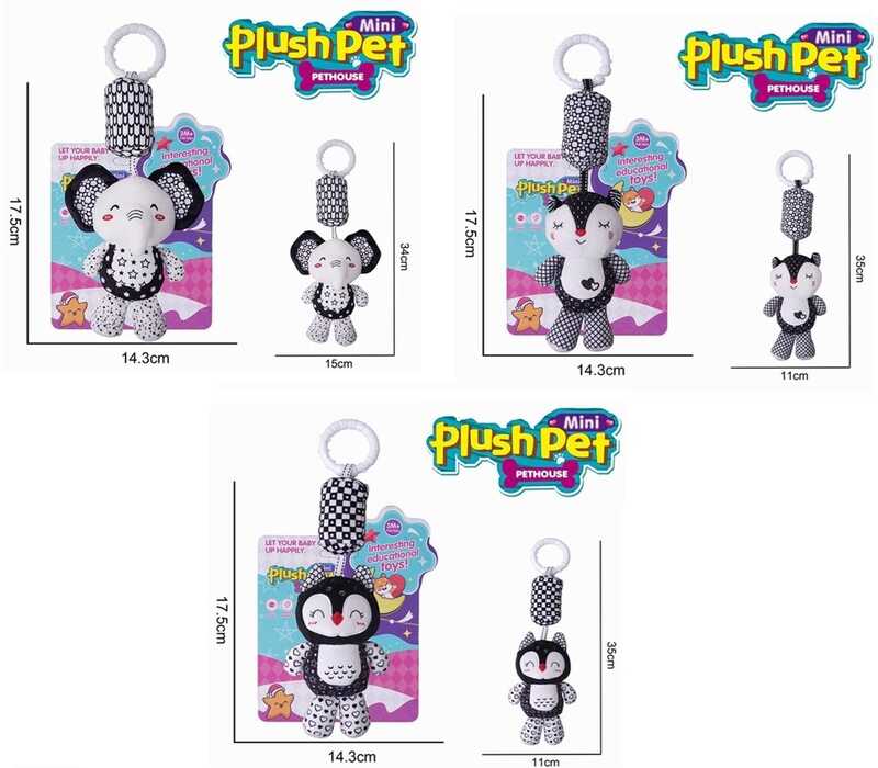 М`яка іграшка 828 B 125/125/127 (120/2) на листі