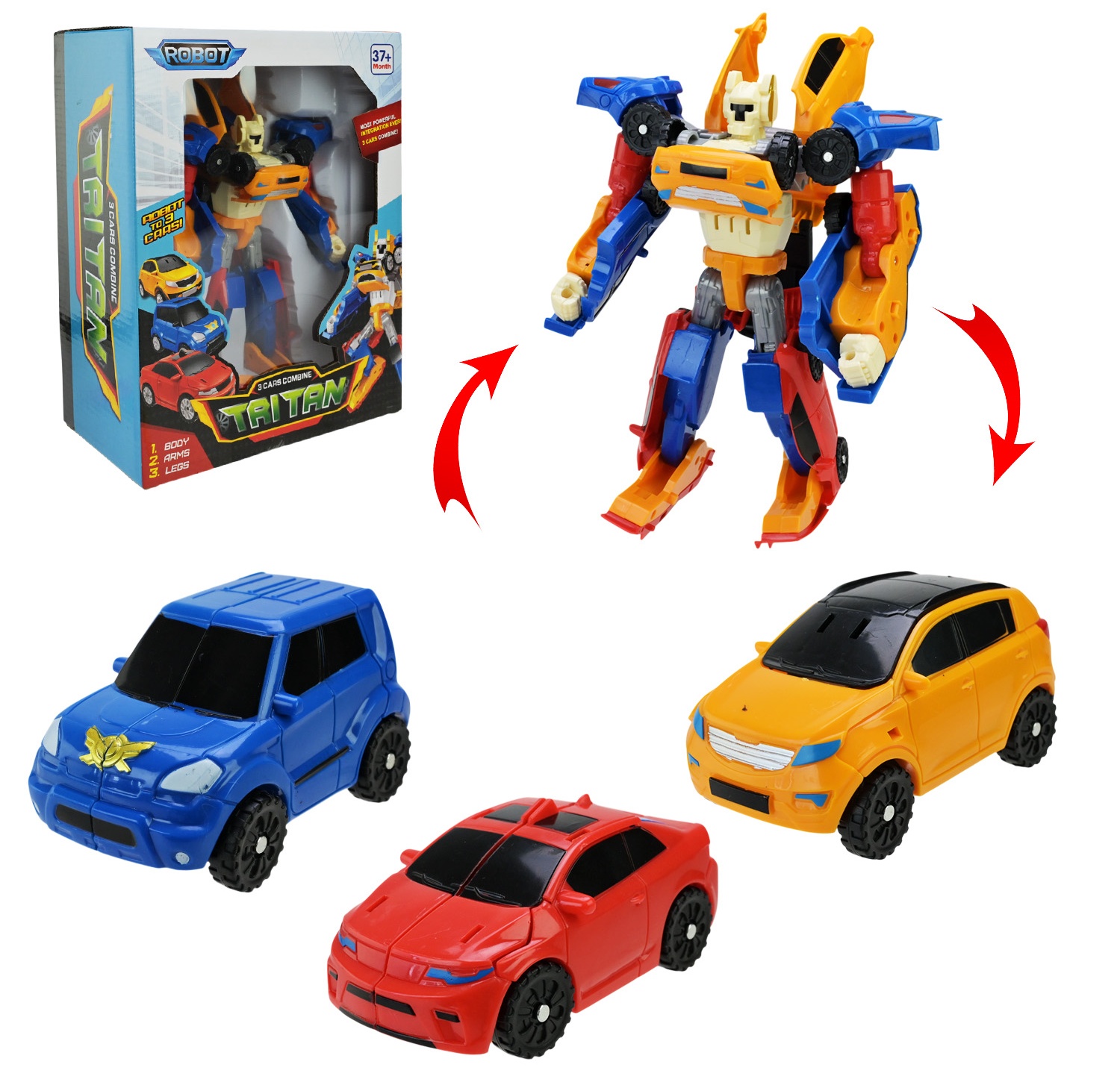 Трансформер 515 A «Tritan», 3в1, в коробці