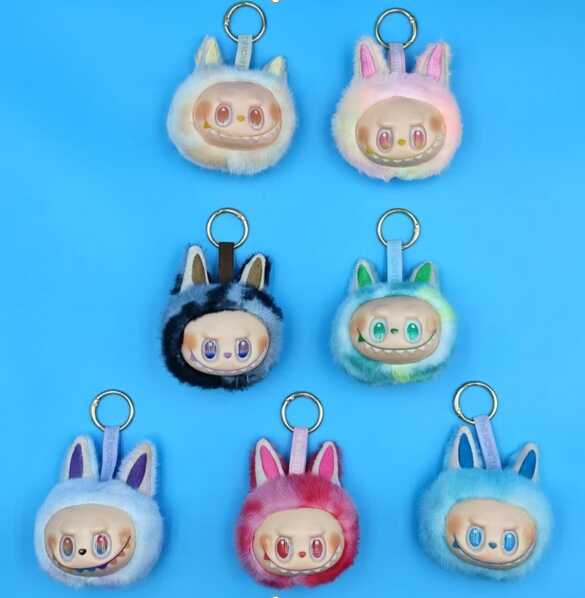 М`яка іграшка-брелок M 19800 (720) ЦІНА ЗА 1 ШТУКУ, висота голови героя 9.5 см, світло, пісня англійською, карабін, ВИДАЄТЬСЯ МІКС