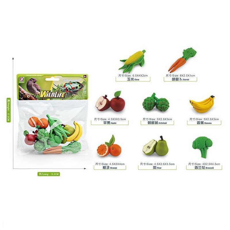 Овочі та фрукти YJ 844 D (144) в пакеті