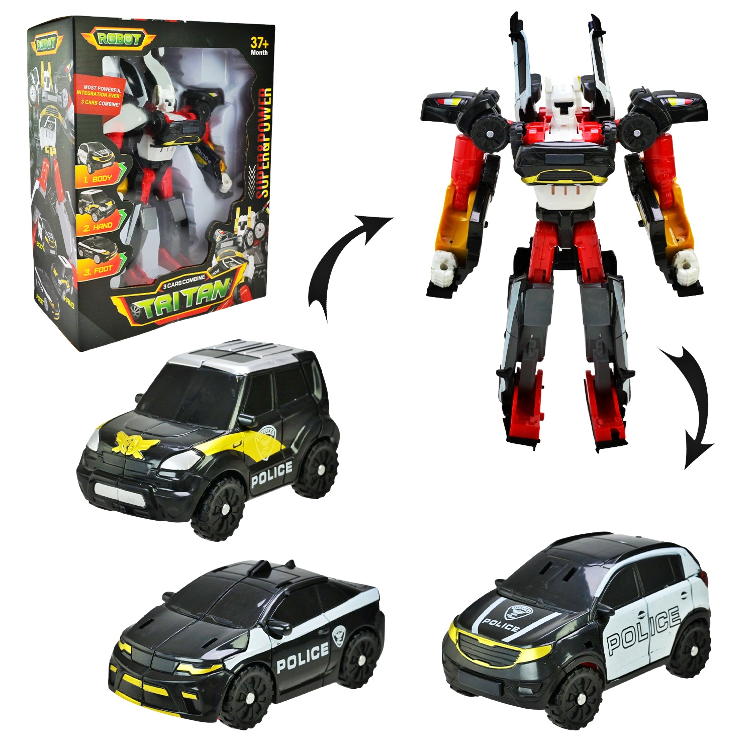 Трансформер 516 A «Tritan», 3в1, в коробці