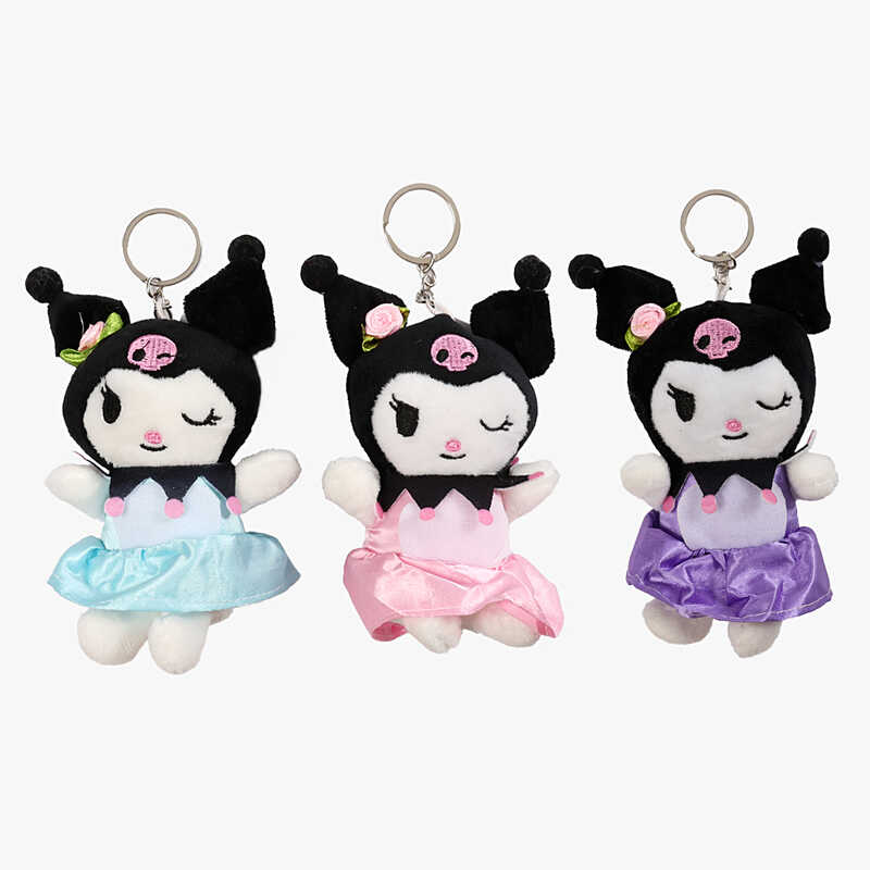 М'яка іграшка-брелок M 18449 (600) ЦІНА ЗА 1 ШТУКУ, висота: 13 см, герой, металеве кільце