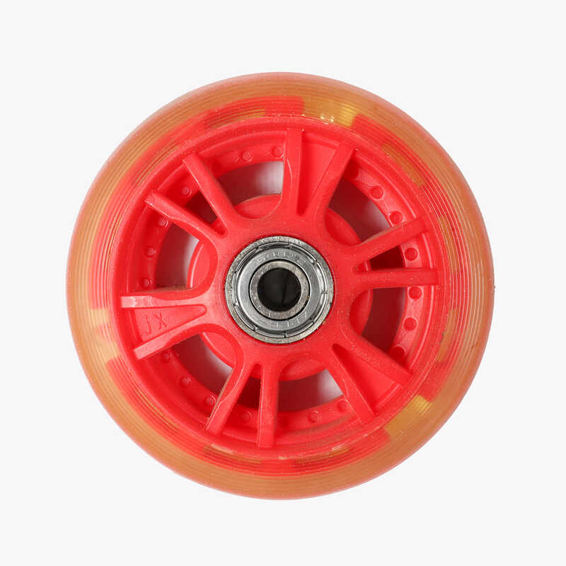Колесо для самоката заднє, d=90 мм, КОЛІР ЧЕРВОНИЙ, ЦІНА ЗА 1 ШТУКУ