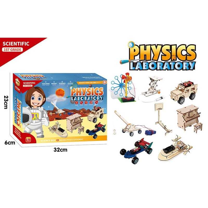 Набір дослідника 88007 (30) 8 моделей з рухомими елементами, деталі для моделей, аксесуари, в коробці