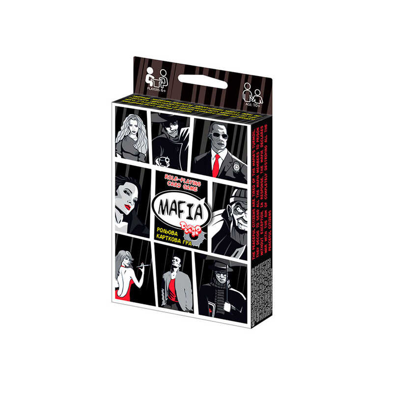 гр Міні-гра "Мафія" DTG52EN (32) (УКР/АНГЛ) "Danko Toys", в коробці