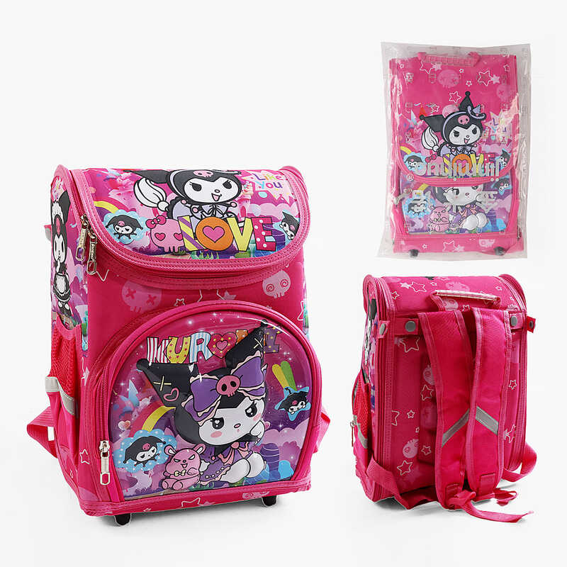 Рюкзак C 72955 (36) герой, розмір: 261735 см, 1 відділення, 3 кишені, регульовані лямки, на блискавці, в пакеті