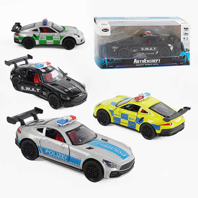 Машинка MG 47110 (120/2) "Авто Експерт", 4 види, металопластик, масштаб 1:36, інерція, відчиняються двері, в коробці, ВИДАЄТЬСЯ ТІЛЬКИ МІКС ВИДІВ