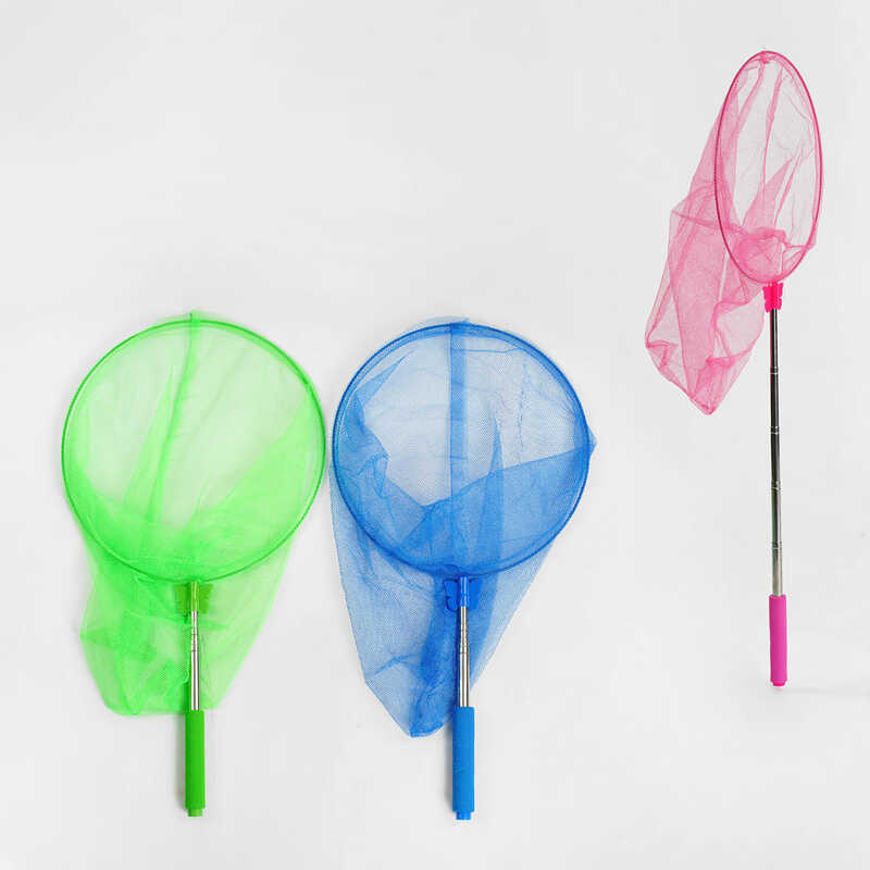 Сачок телескопічний B 36233 (100) 3 кольори, розмір 120х30 см, ВИДАЄТЬСЯ ТІЛЬКИ МІКС ВИДІВ