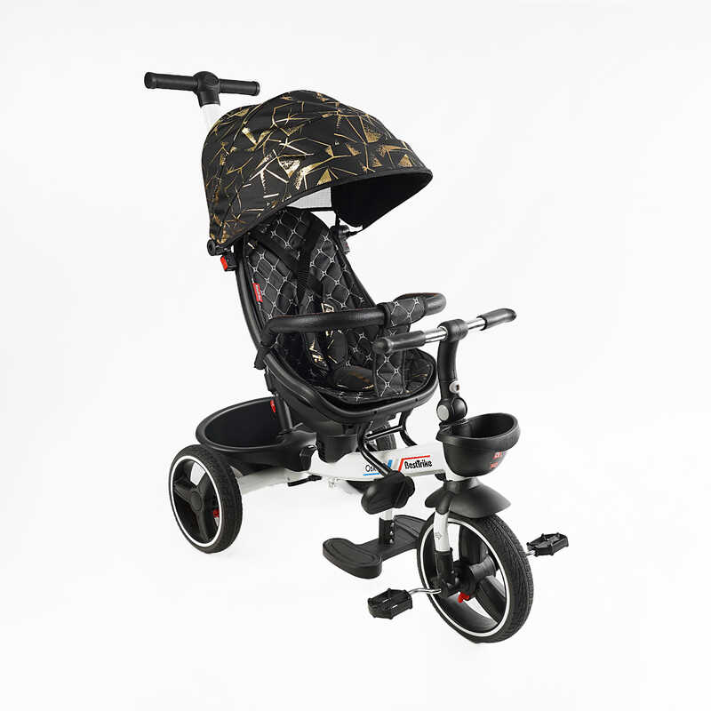 Велосипед 6390 – 10-960 BestTrike "Oscar" (1) ПОВОРОТНЕ СИДІННЯ, КЕРМО СКЛАДАЄТЬСЯ, КОЛЕСА З ПРОГУМОВАНИМ PU, КОШИК, ТЕЛЕСКОПІЧНА РУЧКА