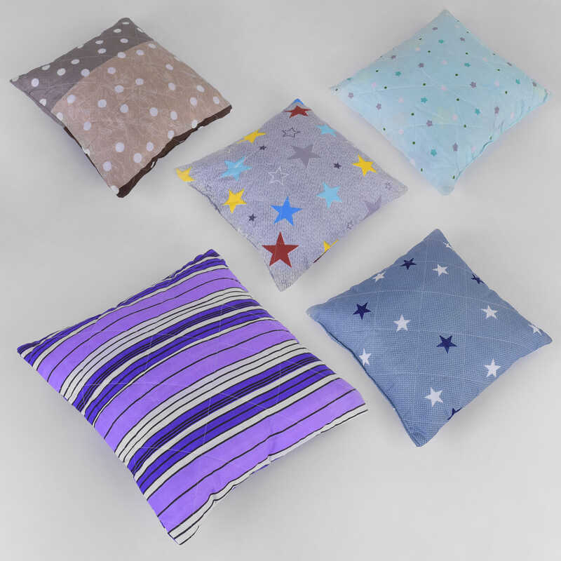 гр Подушка 50*50см. 505001 полікоттон, силікон (1) ВИДАЄТЬСЯ МІКС "Homefort"