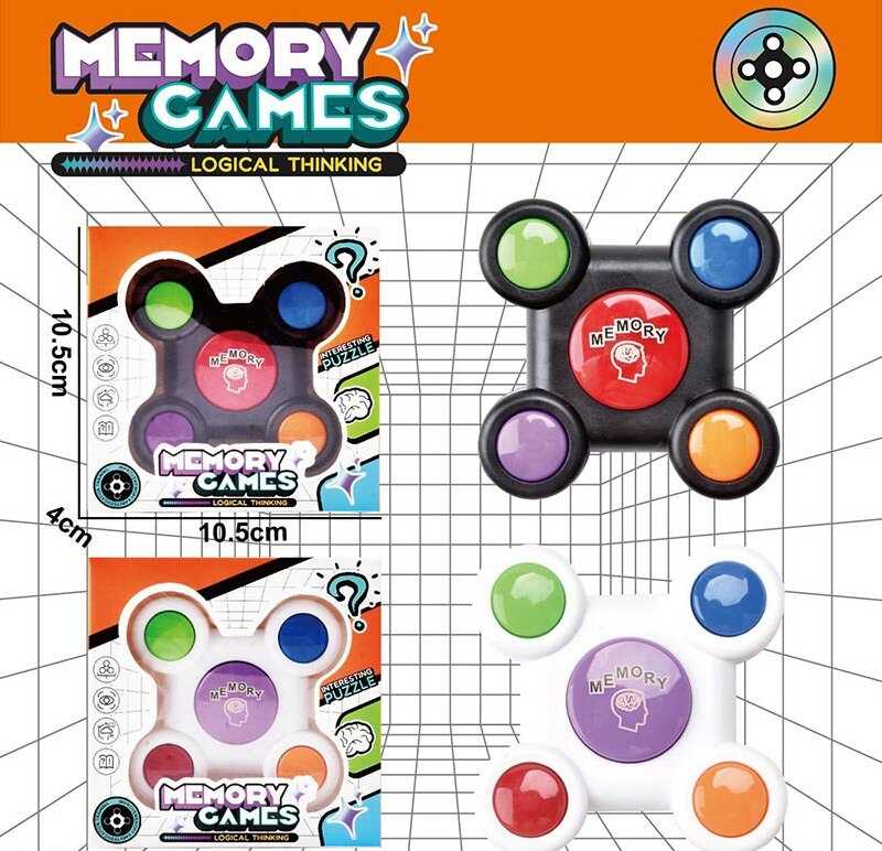 Електронна меморі гра LZ 8908 (288) 2 види, звук, підсвічування, в коробці