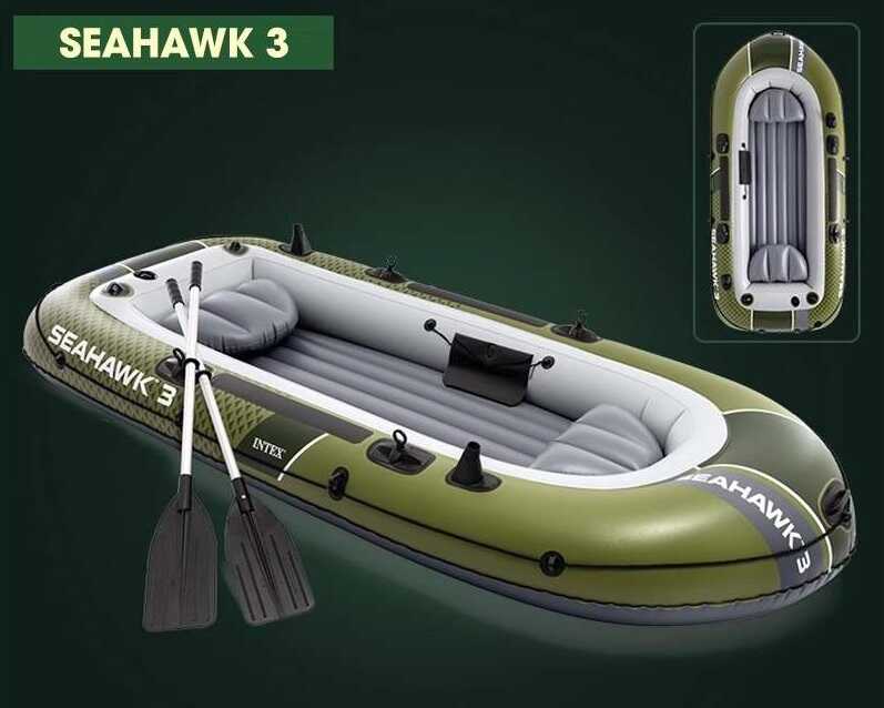 Intex Човен 66333 NP (1) "SEAHAWK", 295x137x43см, 3-х містний
