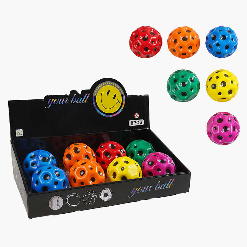 М`яч "Гравіті бол" B 39292 (18) ЦІНА ЗА 8 ШТУК В БЛОЦІ, підсвічування, D=8 см, в коробці